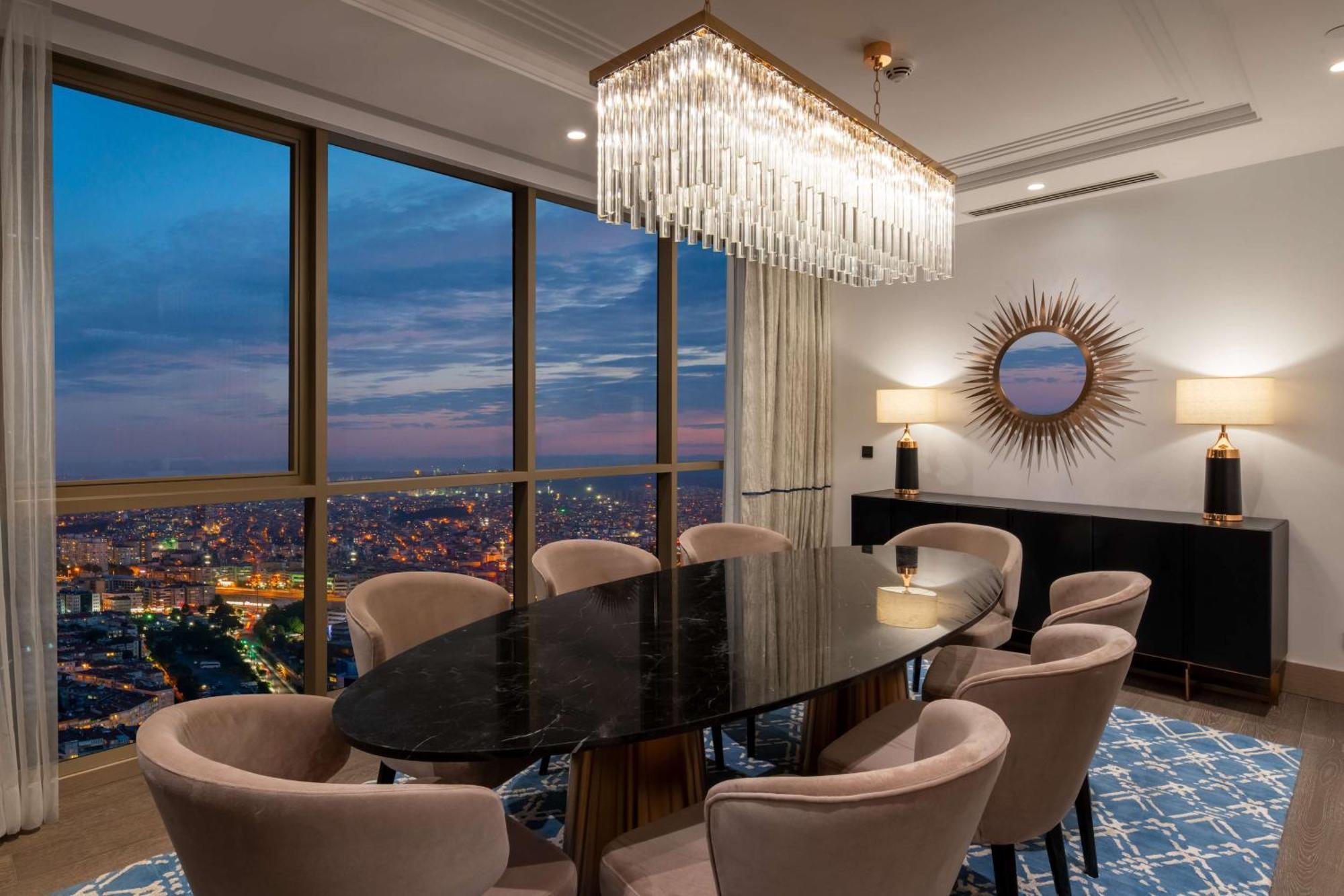 Hilton Mall Of Istanbul Exterior photo A dining room in a penthouse